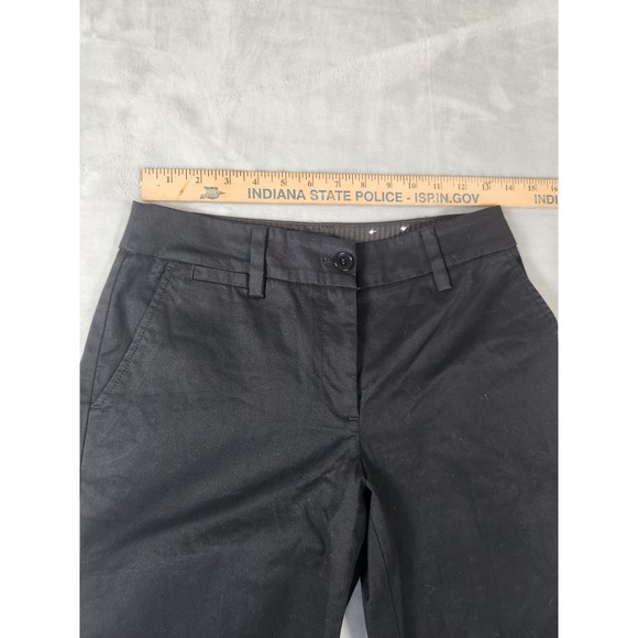 Talbots Womens‎ 5 Pocket The Perfect Chino Curvy Pants 2P 2 petite Black - Picture 2 of 8
